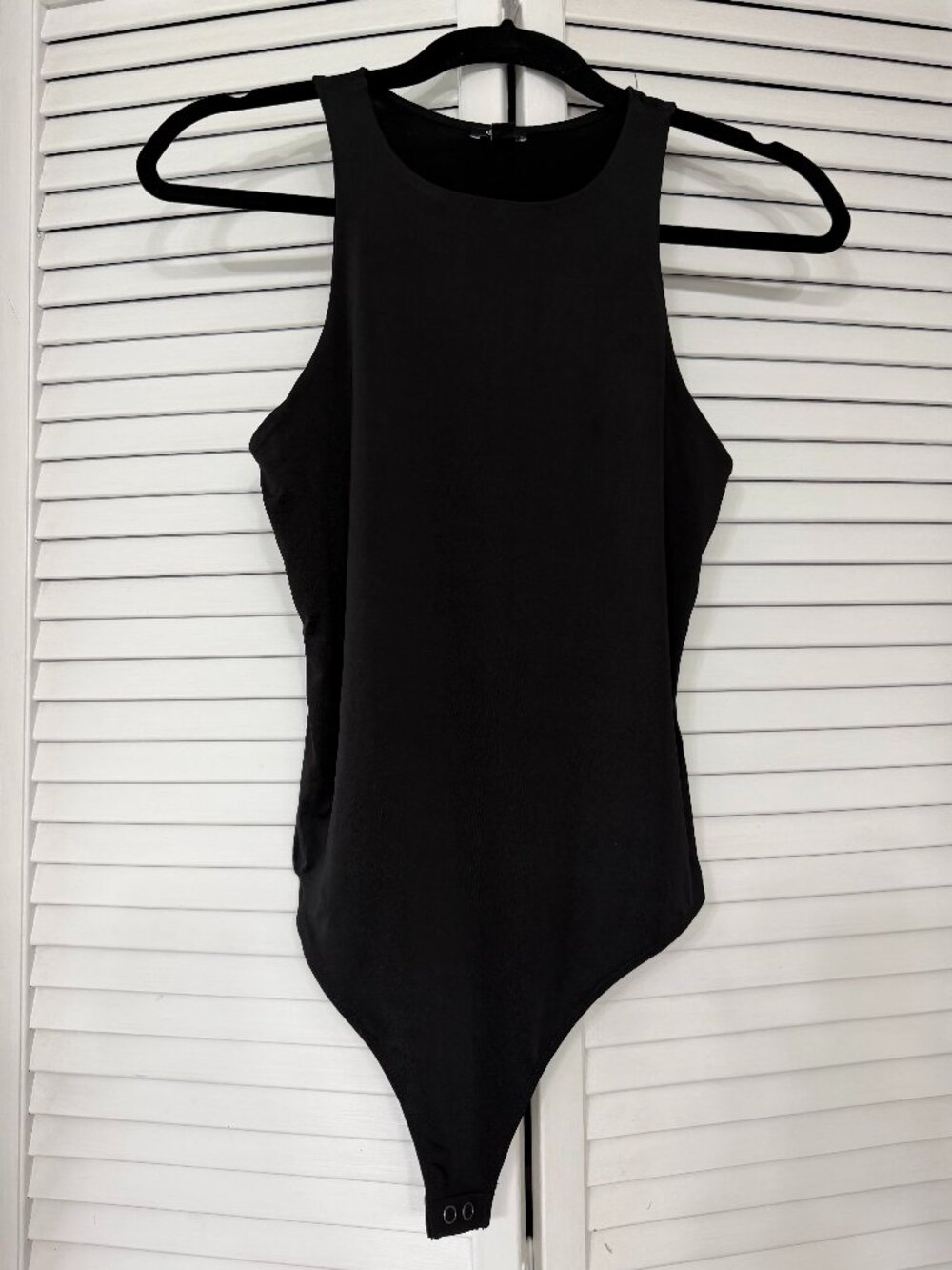 Express Size Small  Black Scoop Neck Body Suit